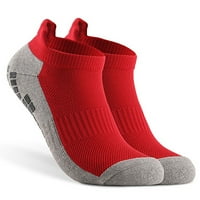 Toplina omotana oko sebe Himeway All-sezone Opcije čarape Muškarci Žene Niski kanister Nogometni pokret Uzmite šetnju prozračne čarape crvene veličine