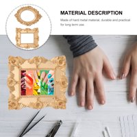 Slika za prikaz noktiju okvira Poljska umjetnost Prikaz mini držača uzoraka mini držač lažnog manikura ukrasni ukrasni okviri za ukrašavanje
