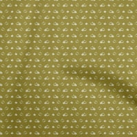 Onuone viskoza šifon maslina zelena tkanina avokado DIY odjeća za prekrivanje tkanine Ispis tkanina širokog dvorišta