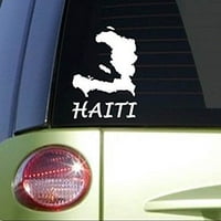 Haiti * I114 * 7 Naljepnica zastava naljepnica Ostrvo Haitian