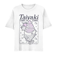 Yummy Japanski taiyaki riblji kolač za tortu i žensku majicu kratkih rukava