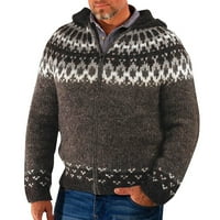 Pimfylm dugi kardigani za muškarce muški džemperi CARDIGAN PLUS size rukav A XL