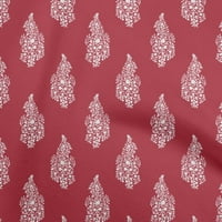 Onuone svilena tabby magenta blok tkanina za obrtni projekti Dekor tkanina tiskano od dvorišta širokog bo
