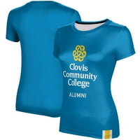 Ženska majica za zajednicu Blue Clovis College Bulls Alumnija