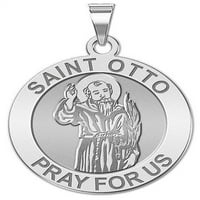 Sveti Otto Maroko verske medalje veličine dime, sterling srebra