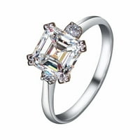 Prstenovi za žene Modni ženski vintage dijamantni prsten cirkon zaručnički vjenčani prsten