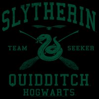 Muški Harry Potter Slytherin Quidditch Tragač tima povukao se preko kapuljača crne velike