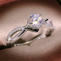 Kayannuo Pokloni za žene Božićno čišćenje modni nakit prstenovi za žene Romantični vjenčani nakit Božićni poklon Božićni pokloni