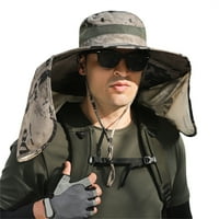 Muški ljetni ribolovski šešir sa vratima vrata UV zaštitu Širok podrumci za sunčanje za planinarenje na otvorenom