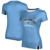 Ženska svijetloplava Johns Hopkins Blue Jays Košarkaška majica