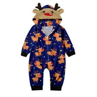 bvgfsahne božićna djevojačka božićna odjeća Ispis Toddler Boys 'pidžama Organski pamučni božićni pidžami