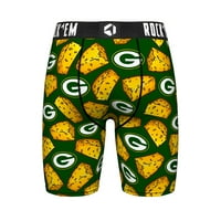 Muške rock em čarape zeleni zeleni bay Packers sir bokseri