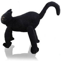 Iaknjing Dog odijelo sa crnim mačkama Kućni ljubimci Noć vještica Funny Christmas pse štene sa crnom mačkom za fotografije XL