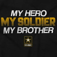 Vojska mog brata vojnika HERO Ženska majica Dame Tee Brisco Marke 2x