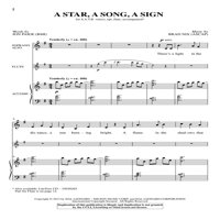 Shawnee pritisnite zvijezdu, pjesmu, znak satb w flauta koju je komponovao Brad Nix
