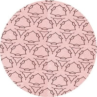 Ahgly Company u zatvorenom okruglom ružičastom mjehurić guma ružičaste prostirke, 4 '