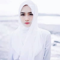 Yuehao Ženske šalce Solid Boolos Glava šal biserna hidžab Lagani modni modni šal za kosu vruće ružičaste