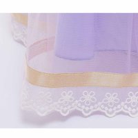 Princess Rapunzel kostim lisnatni rukavac dugih rukava ljubičasta haljina za haljinu od cosplay haljina s dodacima