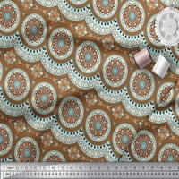 Soimoi pamučna patka tkanina Aboridžina mozaika Print tkanina od dvorišta široko