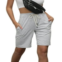 Colisha Womens Ljeto Bermuda Shorts Gym WorkOut Jogger Zločerske hlače sa džepom Casual Comfy Pajamas PJS salon kratki