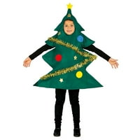 Eyicmarn roditelj-djeca Cosplay kostim Slatka božićna haljina u obliku rukave za odrasle djeca zelena božićna odjeća