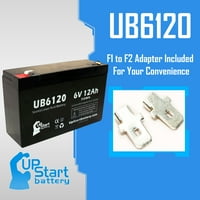 - Kompatibilni paragrafski sistem Minuteman Baterija - Zamjena UB univerzalna zapečaćena olovna kiselina - uključuje f do f terminalne adaptere