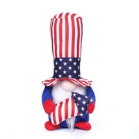 Dan nezavisnosti Gnome Plish lutka, 4. jula Patriotski Gnome Plish