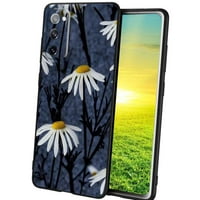CAMMOMILE - telefon, deginirani za Samsung Galaxy A02S Case Muškarci Žene, Fleksibilan silikonski udarni kofer za Samsung Galaxy A02S
