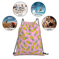 Ljetni ruksak za voće od ananasa za školsku sportsku plažu Yoga torba za teretanu otpornost na vodu za žene muškarci