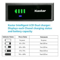 Kastar Battery i Smart USB zamjena punjača za METZ 9783, Grundig LC-LC-LC-LC- LC- LC-LC- kamkorder