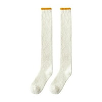 Žene zimske zadebljane tople kuće plišane čarape za spavanje Coral čarape čarape Jedna veličina