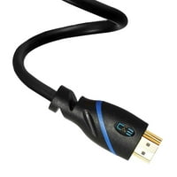 6ft brzi HDMI kabl mužjak do muških s Ethernet crnim nosačima 4K 30Hz, 3D, 1080p i audio povratni CNE
