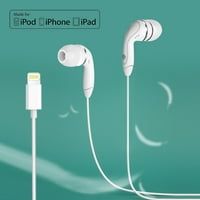 Reiko slušalice u ušima sa MIC-om za iOS u bijeloj boji