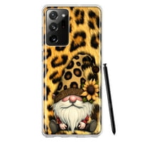 Samsung Galaxy Note Ultra Shoototo Clear Hibrid Zaštitna futrola za telefon GNOME suncokretov leopard
