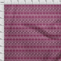 Onuone pamučne svilene tkanine i cvjetni blok Ispis tkanine uz dvorište široko