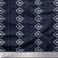Soimoi Rayon tkanina točka i geometrijska tie-boja Ispis tkanine sa dvorištem širom