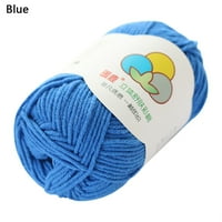 Xiuh ručno tkani udenici mlijeka pamučnog toplog mekanog šal džemper navoj plavi