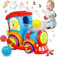 TODDLER Obukne razvodne igračke za godinu dana Dječak Djevojčica Darovi pad i idite igračka za bebe sa popperom Glazbeni glazba Light baby automobilski igračke za učenje
