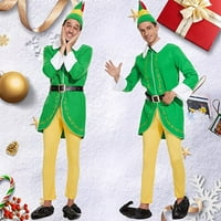 Buddy kostim The Elf za muškarce, Božićni ELF kostim, puni praznični poklopac set 5-komada set