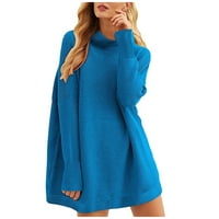 Džemper za žene labav duks sa dugim rukavima Duks dugih rukava Drešer sa čvrstim pletenim pulover džemperi, žene zbori čišćenje jeftino