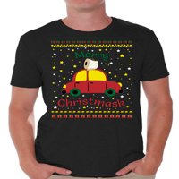 Sretan Christmask T košulje za muškarce Božićna zabava Top Xmas pokloni Xmas Outfit WC papir za papir za muškarce Božićni majica za njega Sretan božićna majica