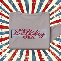Sretan rođendan Sjedinjene Američke Države Baner Žene -Image by Shutterstock, Ženska 5x-velika