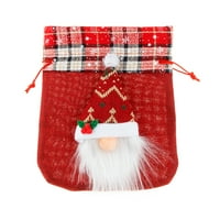 BEPPTER dekor božićne desktop ukrasi modni božićni čarapi poklon torba božićni uzorak božićni ukras goodybag