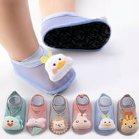 Eczipvz Toddler Cipele Toddler Cipele Cartoon Soft Soled Nelištačke čarape za bebe podne cipele SOCKS Proljeće i obuće Djevojke