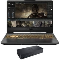 TUF F Gaming & Entertainment Laptop, Nvidia GT 1650, 16GB RAM, 2x512GB PCIe SSD, pozadinska KB, Win Pro) sa D Dock