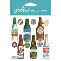 Jolee's Boutique Dimenzionalne naljepnice-piva