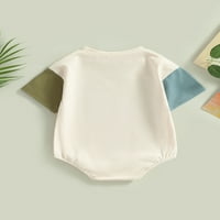 CODUOP Unise Baby Ljeto Bodysuit Casual kombinezon kratkog rukava za kratkorođenče za novorođenčad