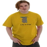 Vodopad kajaking cinični muški grafički grafički majica Tees Brisco brendovi s