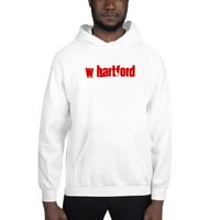 2xl W Hartford Cali Style Hoodeir Duks pulover po nedefiniranim poklonima